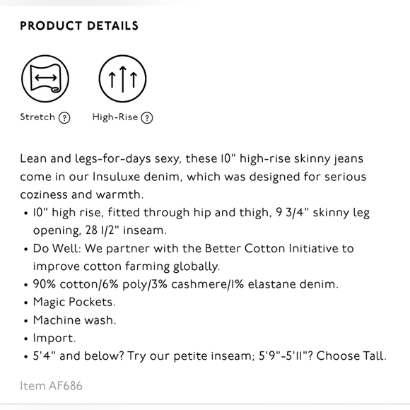 Like NEW Madewell 10" high-rise skinny jeans, 24 - Picture 10 of 11